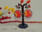 Handmade Earring with Sunflower
