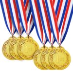 Award Medal Set - Metal for Sports, Competitions, Spelling Bees, Party Favors
