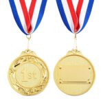 Award Medal Set - Metal for Sports, Competitions, Spelling Bees, Party Favors