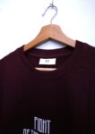 VINIIS Round Neck Cotton T-Shirt – Maroon