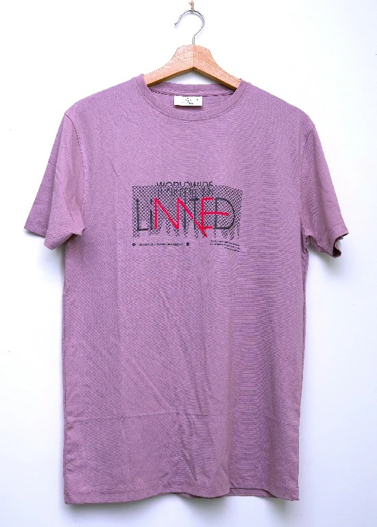 VINIIS Round Neck Cotton T-Shirt – Large, Brown