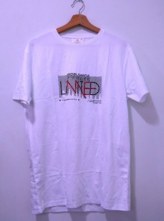 VINIIS Round Neck Cotton T-Shirt – White